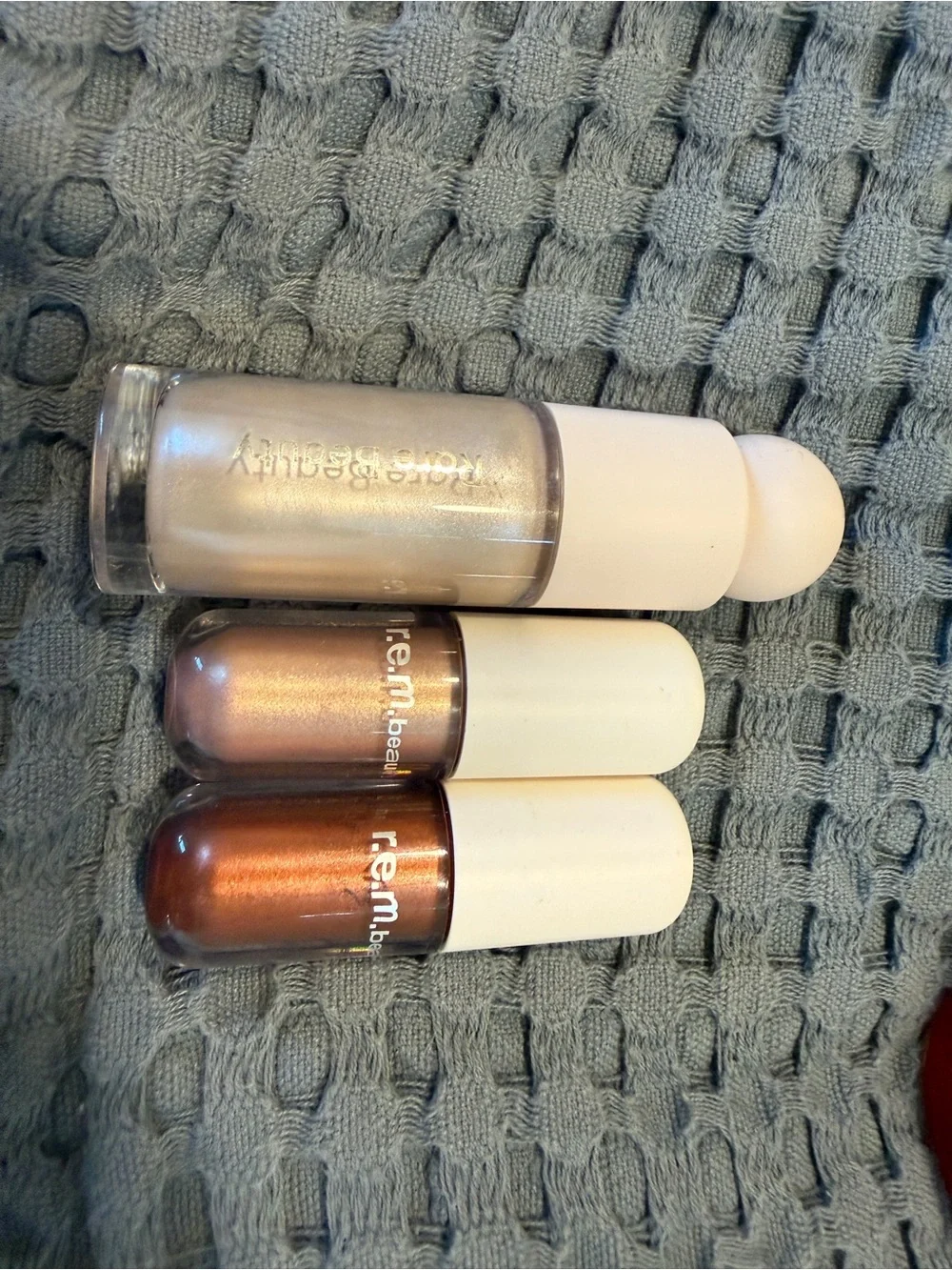 Cream-to-Metal Liquid Eyeshadow Trio — Champagne, Rose Gold, Copper